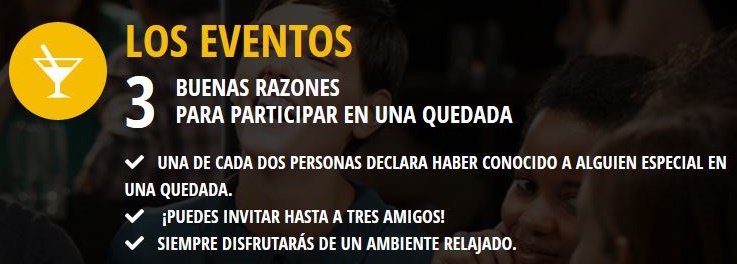 opiniones eventos meetic